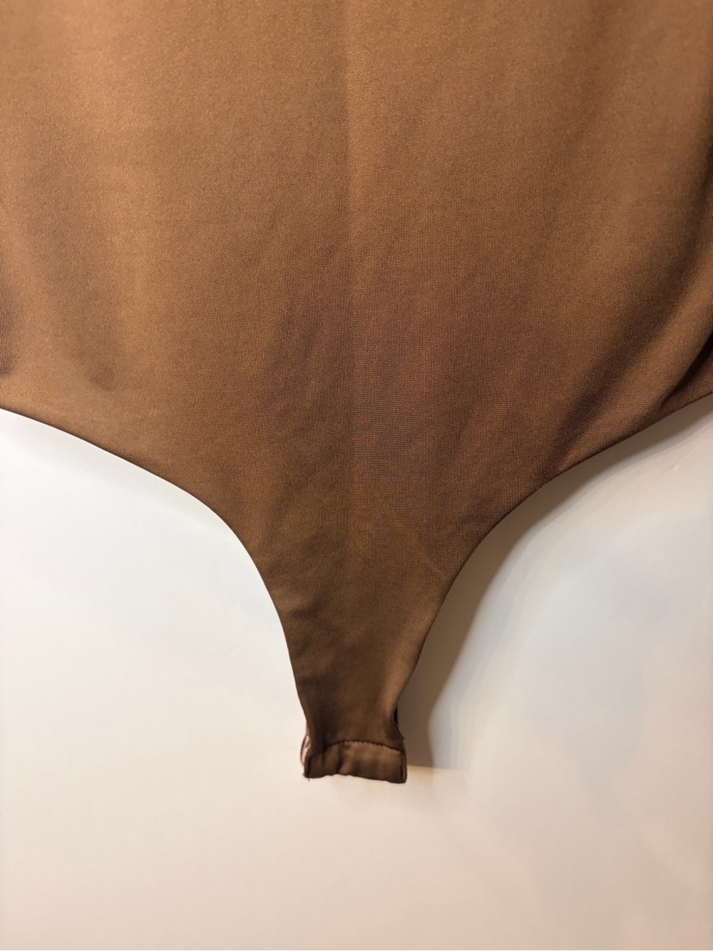 Hello Molly Chocolate Brown Base Core Contour Bodysuit, Size XS - Picture 10 of 13